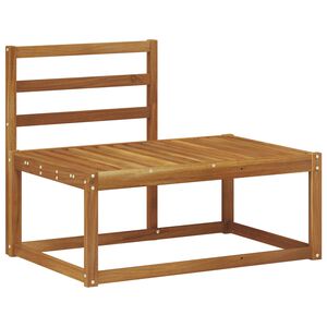 vidaXL Ulkomoduulisohva Luonnollinen 91 x 63 x 73 cm Tihe&auml; akasiapuu