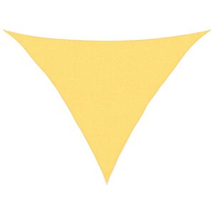 vidaXL Aurinkopurje 160 g/m&sup2; beige 2,5x2,5x3,5 m HDPE