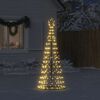 vidaXL LED joulukuusi 200 l&auml;mpim&auml;n valkoista LED-valoa 180 cm