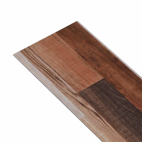 vidaXL Lattialankut 36 pcs Moniv&auml;rinen 5,02 m&sup2; Polyvinyylikloridi