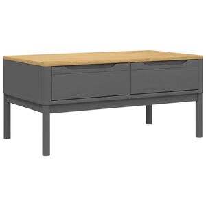 vidaXL Sohvap&ouml;yt&auml; FLORO harmaa 99x55,5x45 cm t&auml;ysi m&auml;nty