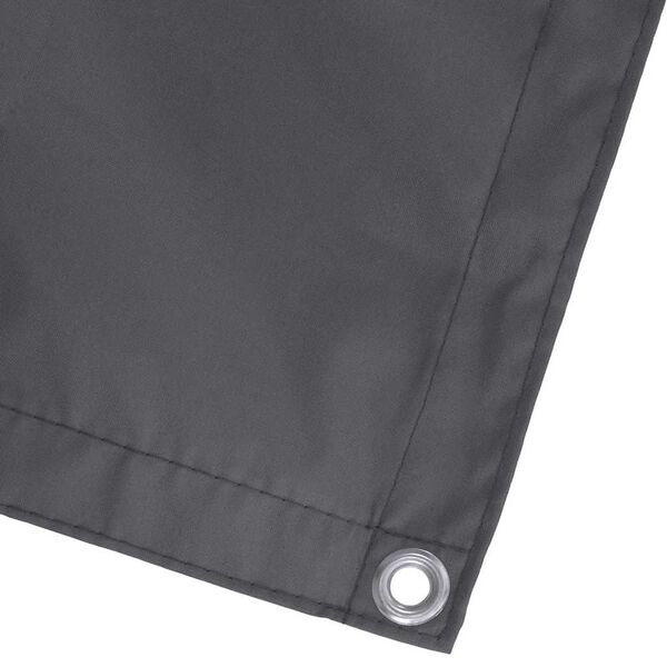 vidaXL Parvekkeen suoja antrasiitti 120x500 cm Oxford kangas