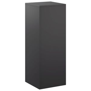 vidaXL Kasviteline Musta 30 x 30 x 80 cm Ter&auml;s
