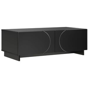 vidaXL Sohvap&ouml;yt&auml; Musta 102 x 50,5 x 35 cm Tekninen puu