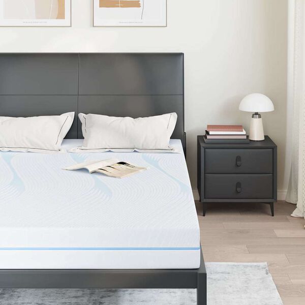 vidaXL Patja Valkoinen 140 x 200 cm Vaahtomuovi