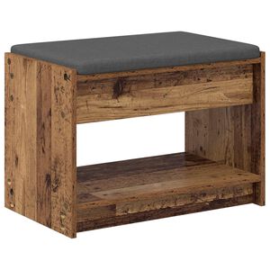 vidaXL Halli penkki Vanha puu 63 x 38 x 45 cm Insin&ouml;&ouml;ripuu ja kangas