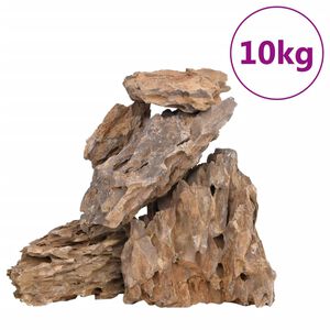 vidaXL Lohik&auml;&auml;rmekivet 10 kg moniv&auml;rinen 10-30 cm