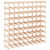 vidaXL Viinipulloteline 72 pullolle 90,5x23x90,5 cm t&auml;ysi m&auml;nty
