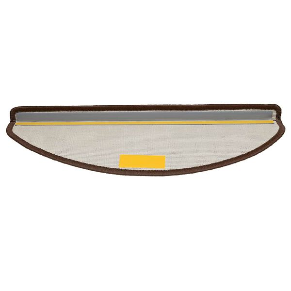 vidaXL Porrasmatot 30 kpl 65x21x4 cm Ruskea Puolipy&ouml;re&auml; Suuri