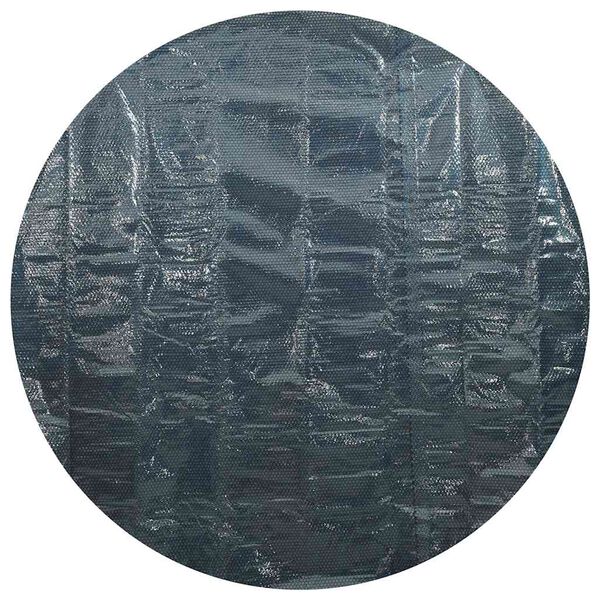 vidaXL Kelluva uima-altaan PE-aurinkoenergiakalvo 527 cm sinimusta