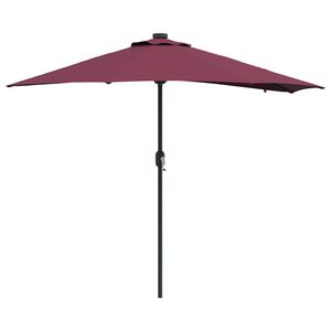 vidaXL Puutarhavarjo Bordeaux punainen 294 x 150 x 223 cm