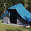 vidaXL Tipi-teltta katolla Sininen 364 x 281 x 257 cm taffeta