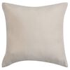 vidaXL Tyynynpäällinen 4 kpl Keinomokka 40x40 cm Beige