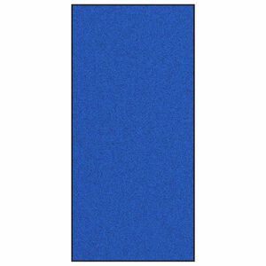 vidaXL Ovenmatto Sininen ja musta 120 x 250 cm 100% polyamidi