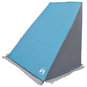 vidaXL Takaluukkuteltta 190 x 150 x 185 cm Vedenpit&auml;v&auml; Sininen taffeta