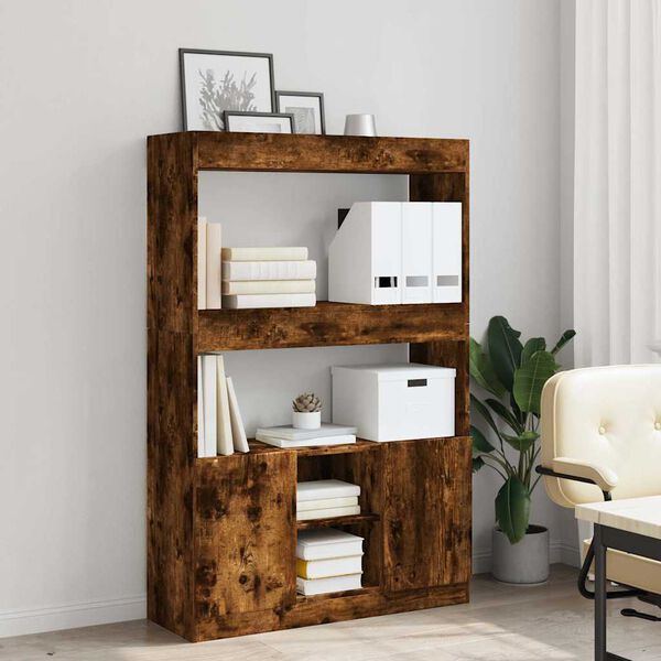 vidaXL Kaappi savutammi 92x33x140 cm tekninen puu