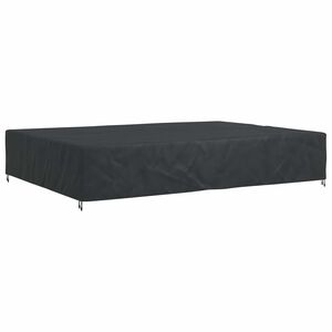 vidaXL Huonekalusuojus Yksiv&auml;rinen Musta 400 x 300 x 70 cm 420D