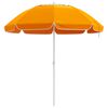 vidaXL Puutarhavarjo 240 cm 170T polyesteri Oranssi