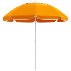vidaXL Puutarhavarjo 240 cm 170T polyesteri Oranssi