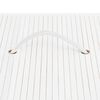 vidaXL Bambu pyykkikori 2 osiota valkoinen 72 l
