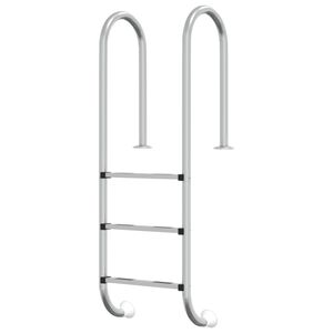 vidaXL Uima-allastikkaat 54x38x158 cm 304 ruostumaton ter&auml;s