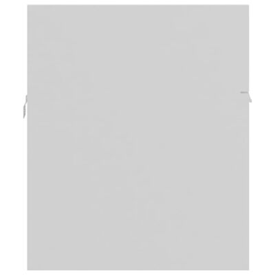 vidaXL Allaskaappi valkoinen 90x38,5x46 cm lastulevy