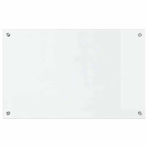 vidaXL Keittiön suojapaneeli Läpinäkyvä 80 x 50 cm karkaistu lasi