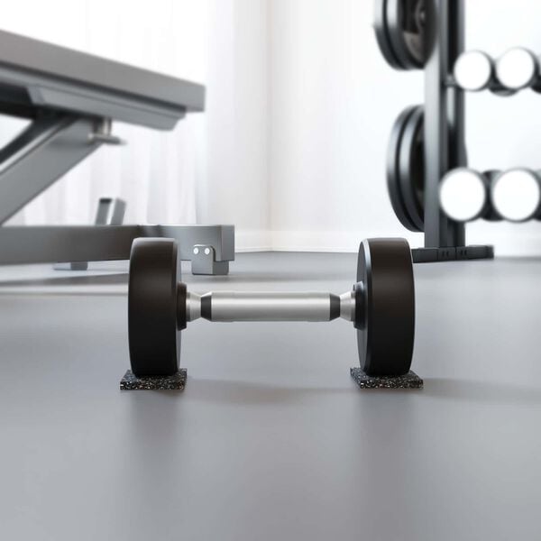 vidaXL Kumirullate Musta Kumi