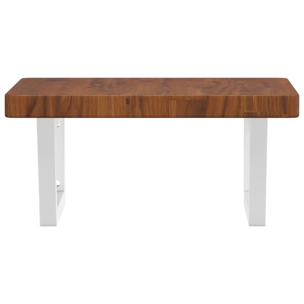 vidaXL Pesuallashylly sein&auml;lle ter&auml;s ja t&auml;ysi tammi