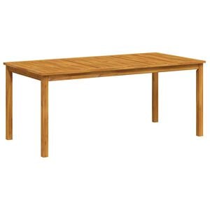 vidaXL Ulkoruokap&ouml;yt&auml; 180x90x75 cm t&auml;ysi akasiapuu