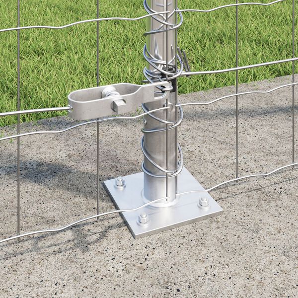 vidaXL Aita ja Tuki Hopea 1,6 x 10 m Ter&auml;s