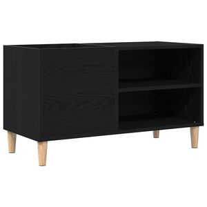 vidaXL Levykaappi 84,5 x 38 x 48 cm Tekninen puu Musta tammi