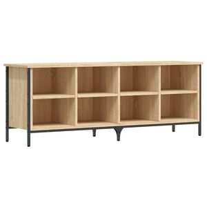 vidaXL Kenk&auml;kaappi Sonoma-tammi 131x35x50 cm tekninen puu