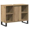 vidaXL Kylpyhuonekaappi Artisan tammi 80 x 33 x 60 cm Tekninen puu