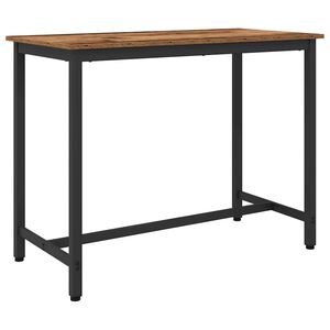 vidaXL P&ouml;yt&auml; Vanha puu 100 x 50 x 76,5 cm Kehitetty puu ja ter&auml;s