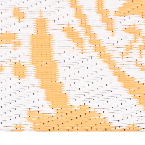 vidaXL ulkomatto ARAKIL Keltainen 140x200 cm PP