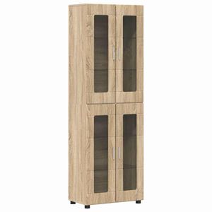 vidaXL Korkea kaappi FLORIN 60 x 35 x 182 cm Sonoman tammi