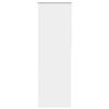 vidaXL Rullaverho Blackout valkoinen 75x230 cm Kankaan leveys 70,7 cm