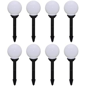 vidaXL Ulkolamput polulle 8 kpl LED 15 cm maapiikill&auml;