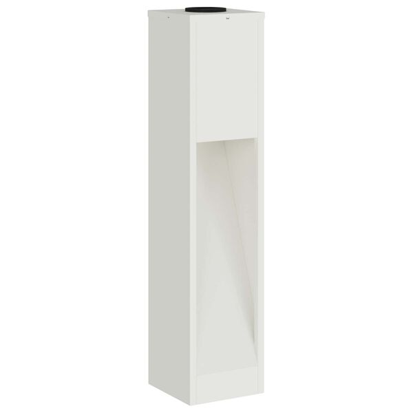 vidaXL Aurinkoinen LED-polkuvalo 2 pcs Valkoinen Kylm&auml;valssattu ter&auml;s