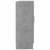 vidaXL Vitriinikaappi betoninharmaa 82,5x30,5x80 cm tekninen puu