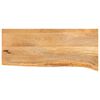 vidaXL P&ouml;yt&auml;levy el&auml;v&auml; reuna 90x30x2,5 cm t&auml;ysi mangopuu