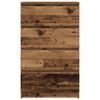 vidaXL Senkki Old Wood 60x35x98,5 cm Engineered Wood