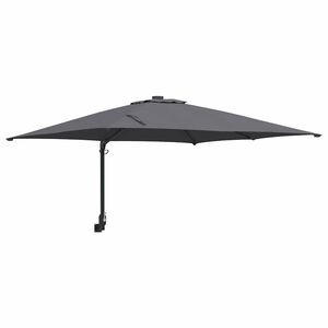 vidaXL Puutarhavarjo Antrasiitti 248,5 x 247,5 x 160 cm