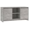 vidaXL TV-taso betoninharmaa 102x37,5x52,5 cm tekninen puu