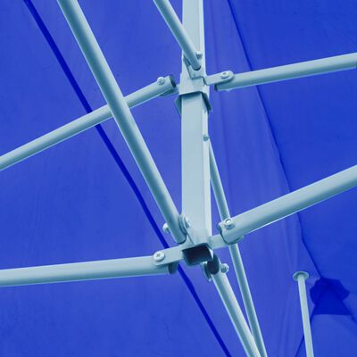 vidaXL Kokoontaitettava pop-up juhlateltta 3 x 6 m sininen