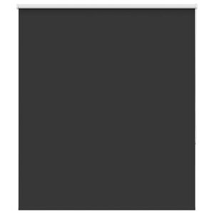vidaXL Rullaverho Blackout Musta 135x130 cm Kankaan leveys 131,6 cm