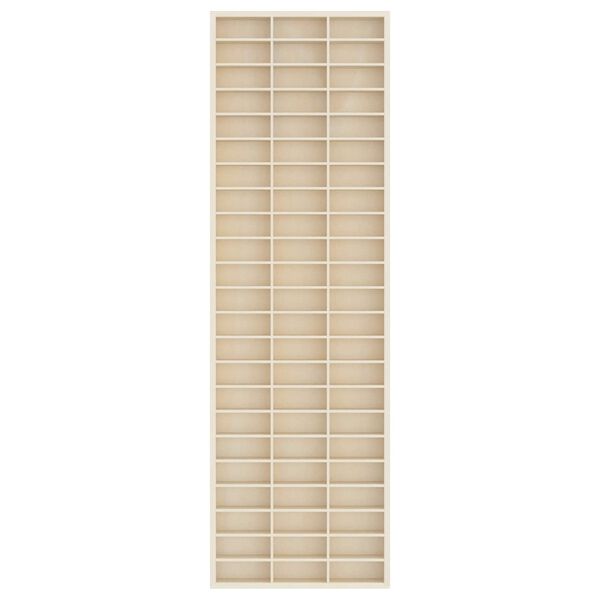 vidaXL Sein&auml;display-kaappi Beige 30 x 4,5 x 96 cm Tekninen puu