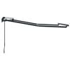 vidaXL Aurinkovarjon runko Antrasiitti 2,5 x 2 m Metalli