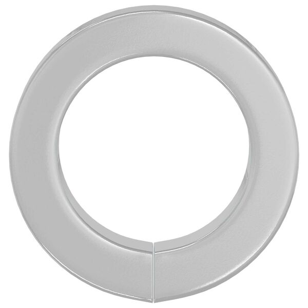 vidaXL Jousipesa 2 pcs Valkoinen 13 x 1 mm Rauta